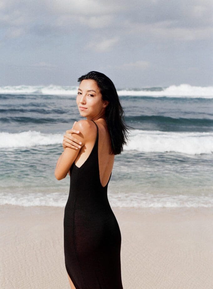 Luna Knit Dress – Timeless Elegance in Black