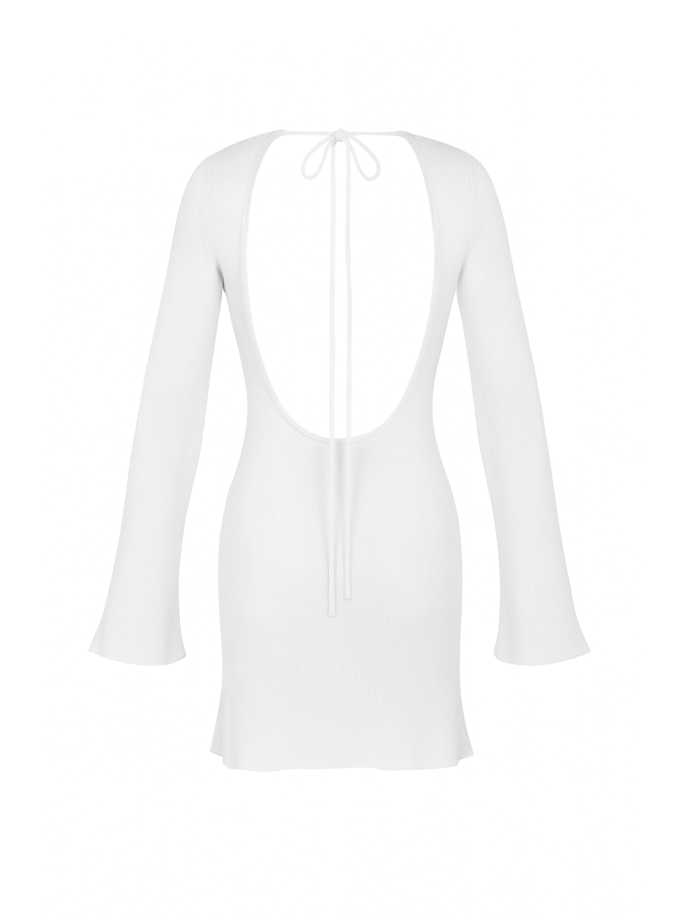 Summer Mini Dress/Coverup Off White