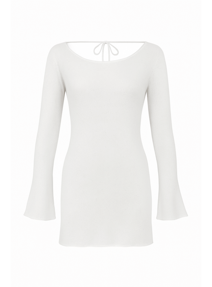 Summer Mini Dress/Coverup Off White