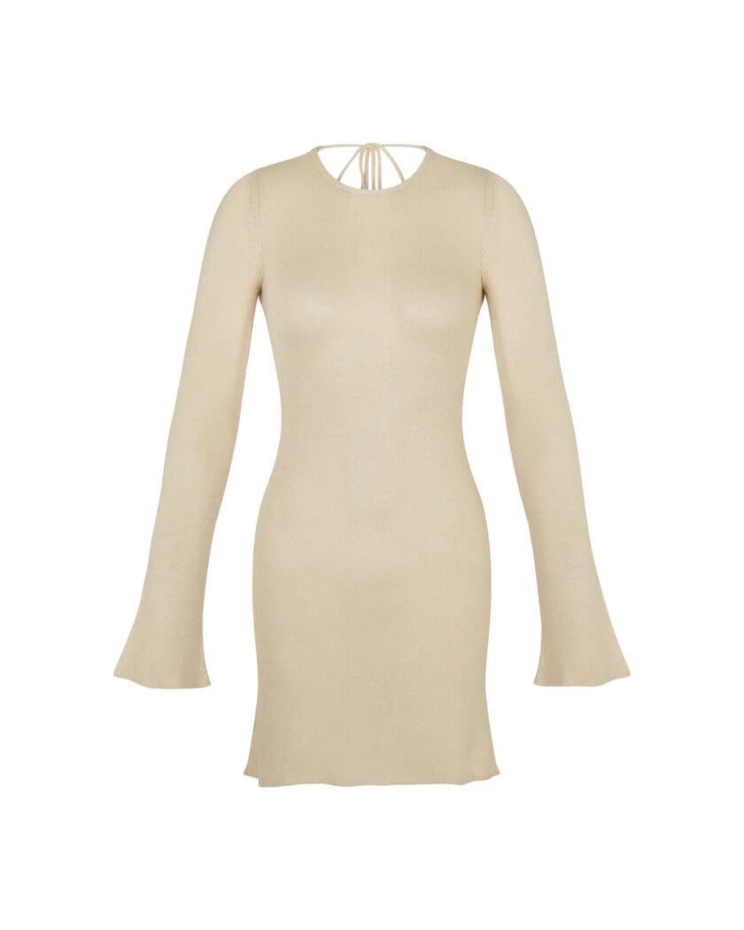 Summer Mini Dress/Coverup Cream