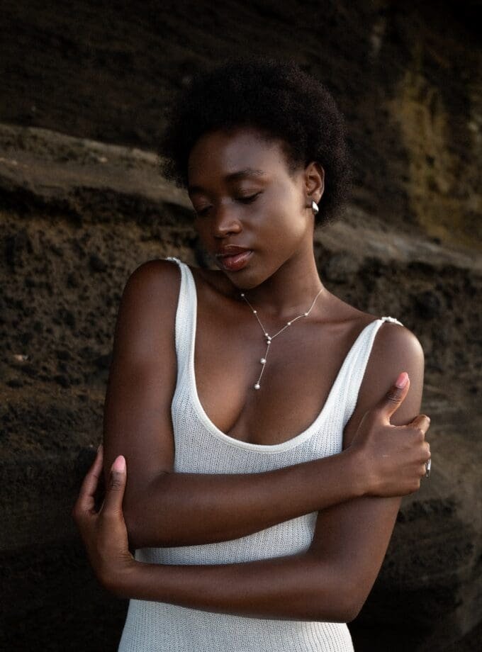 Blossom Maxi Dress/Coverup In White