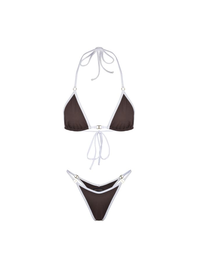 Bambi Two Set Bikini Brown