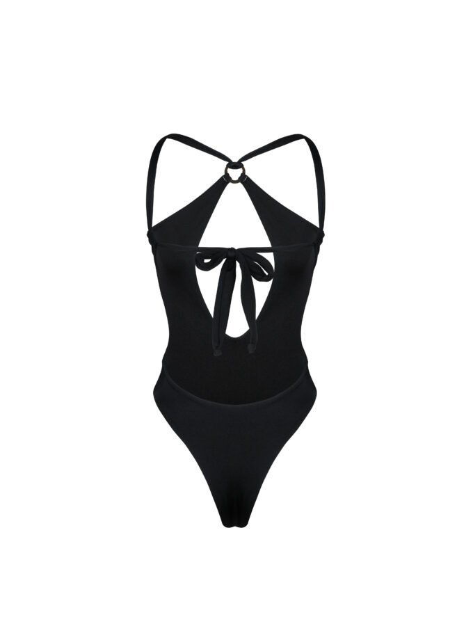 Bora Bora - Shiny Black One Piece