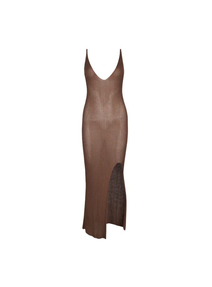Luna Maxi Dress/Coverup Cocoa