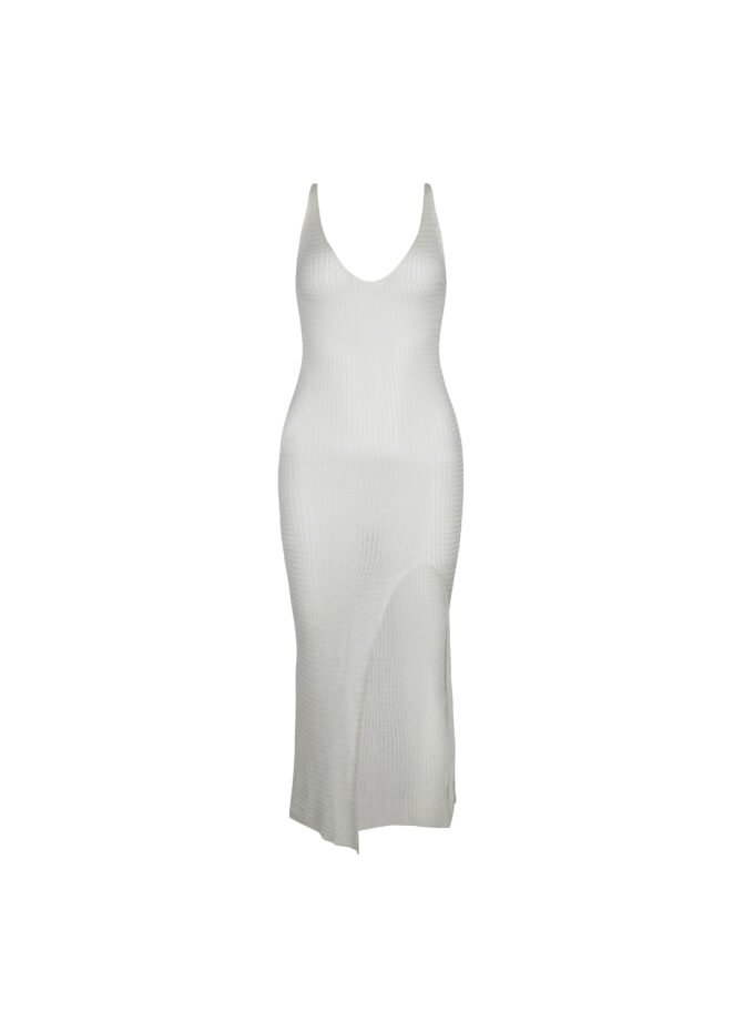 Luna Maxi Dress/Coverup White