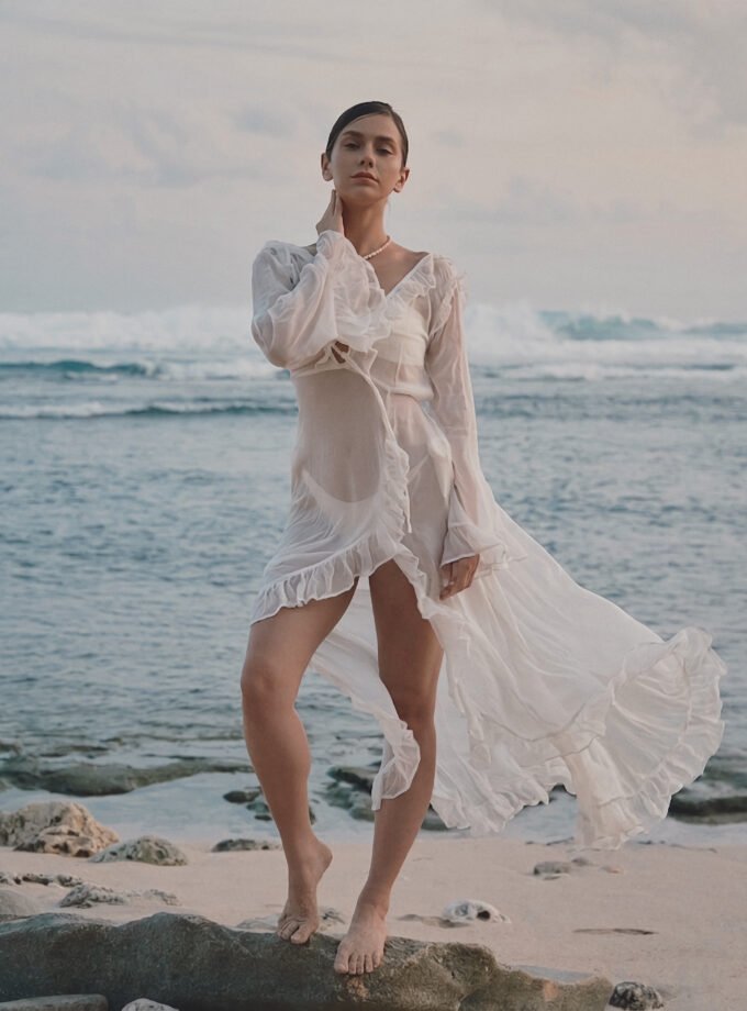 Celeste Robe – Chiffon Silk