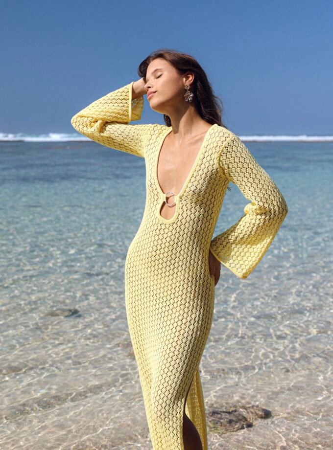 Odette Dress - Butter Yellow