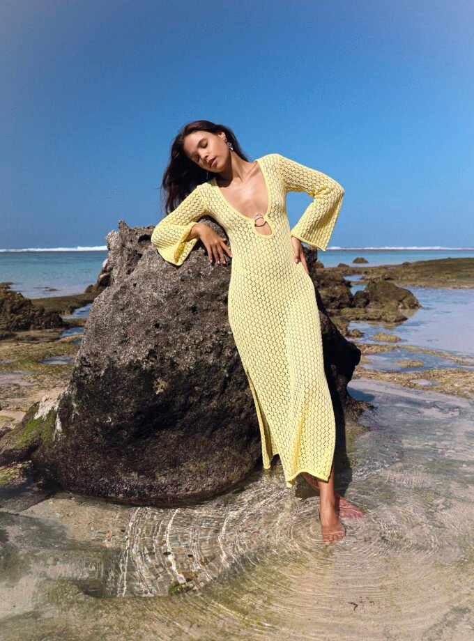 Odette Dress - Butter Yellow